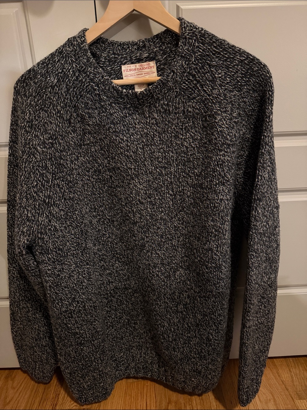Filson Heritage 3 Gauge 100% Wool Sweater